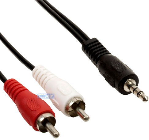 Nedis Cavo audio stereo, cavo 2 RCA maschio a 2 RCA maschio, cavo RCA 5 metri Nedis Cavo audio stereo, cavo 2 RCA maschio a 2 RCA maschio, cavo RCA 5 metri