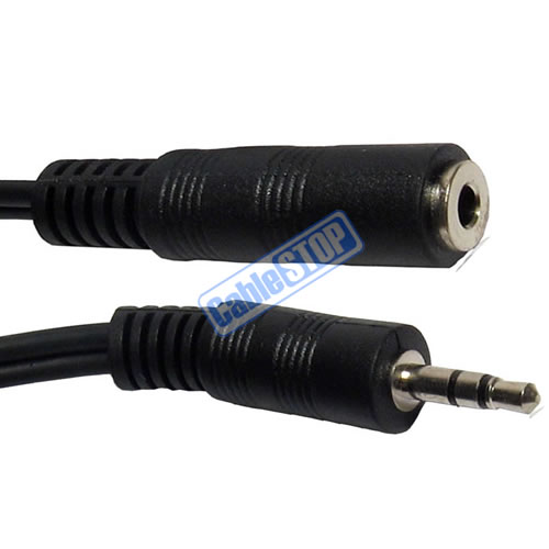 3M 3.5mm Stereo Mini Headphone Jack EXTENSION Cable Audio Lead M to F