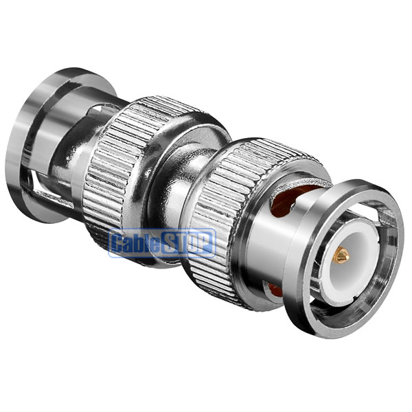 BNC MALE to MALE COUPLER ADAPTER FOR TV CCTV CAMERA CABLE JOINER